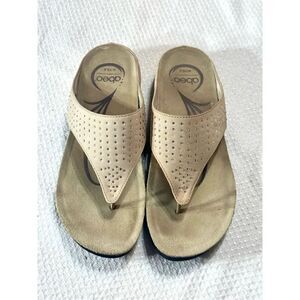 Abeo leather sandals size 6.5